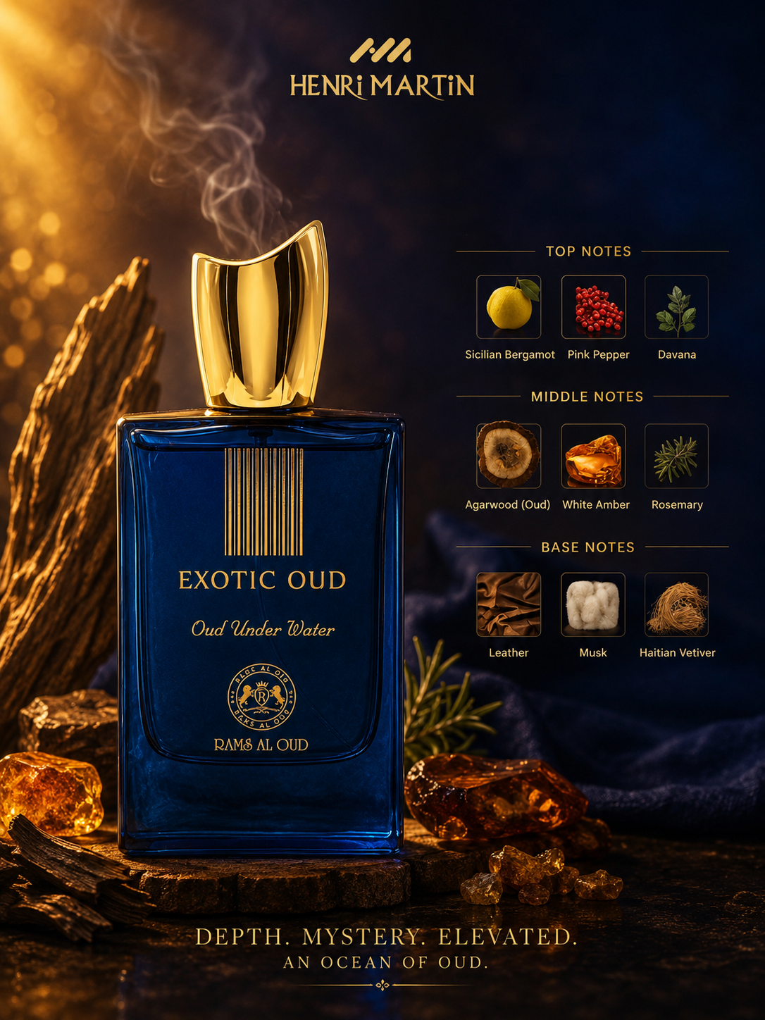 EXOTIC OUD.   EDP 50ML